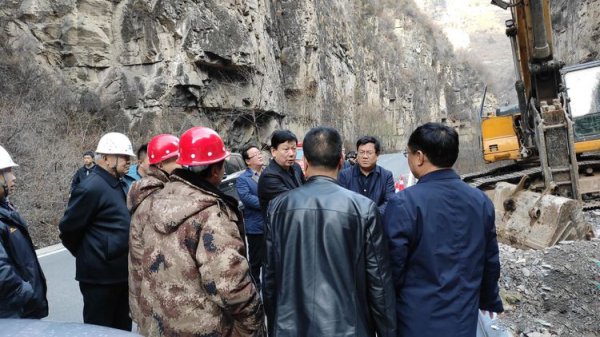 壶关县县委书记李全心现场调研八泉峡供水工程